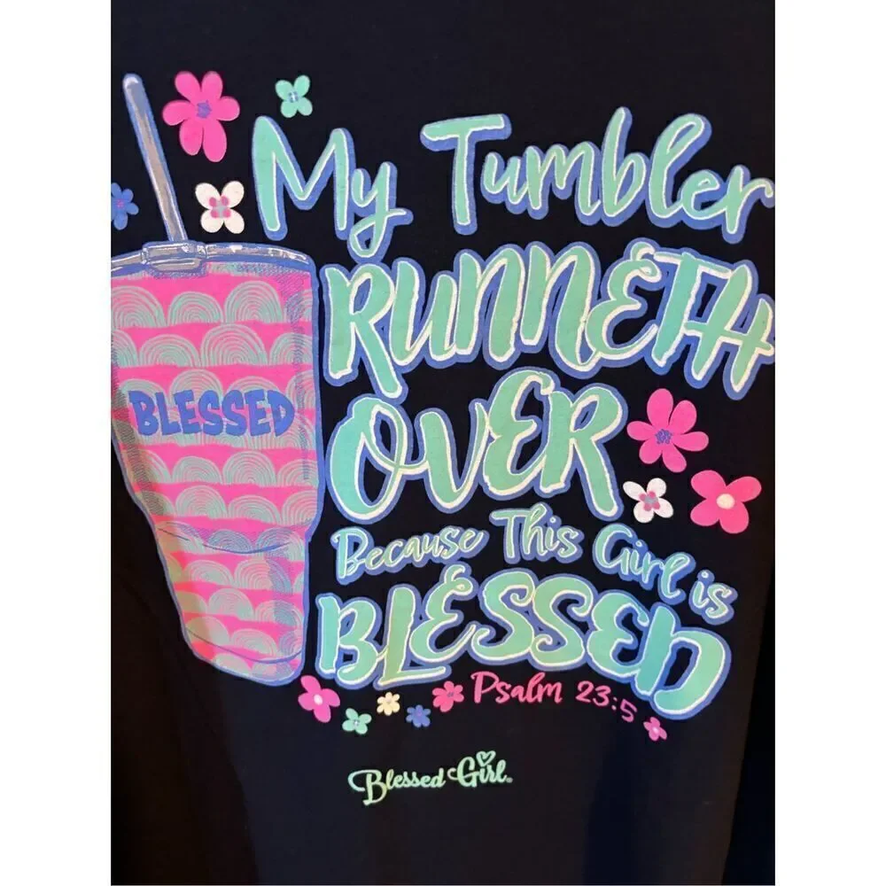 Blessed Girl Plus Size Tee 2X - Picture 6 of 6